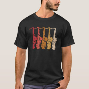 Saxophone Saxaphone Player Music Jazz Tenor 14 T Shirt