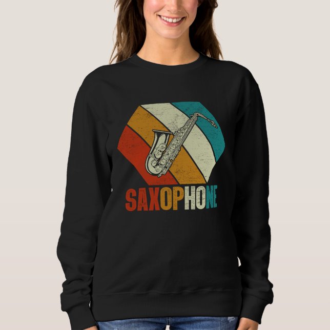 Saxophone Saxaphone Player Music Jazz Tenor  3 T Shirt (Framsida)