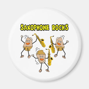 Saxophone Sten Magnet