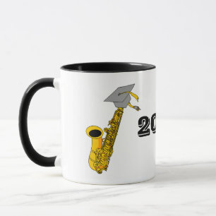 Saxophone Studenten Mugg