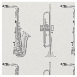 Saxophone Trumpet Musician Jazz Music Tyg