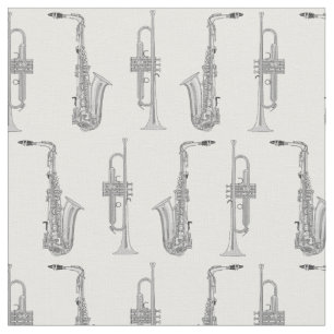 Saxophone Trumpet Musician Jazz Music Tyg