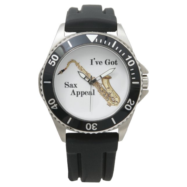 Saxophone Watch Armbandsur (Framsida)