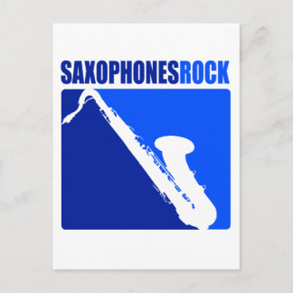 Saxophones Sten! Vykort