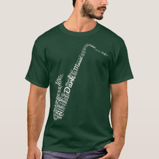 Saxophonist Jazz Music Saxophone  T Shirt