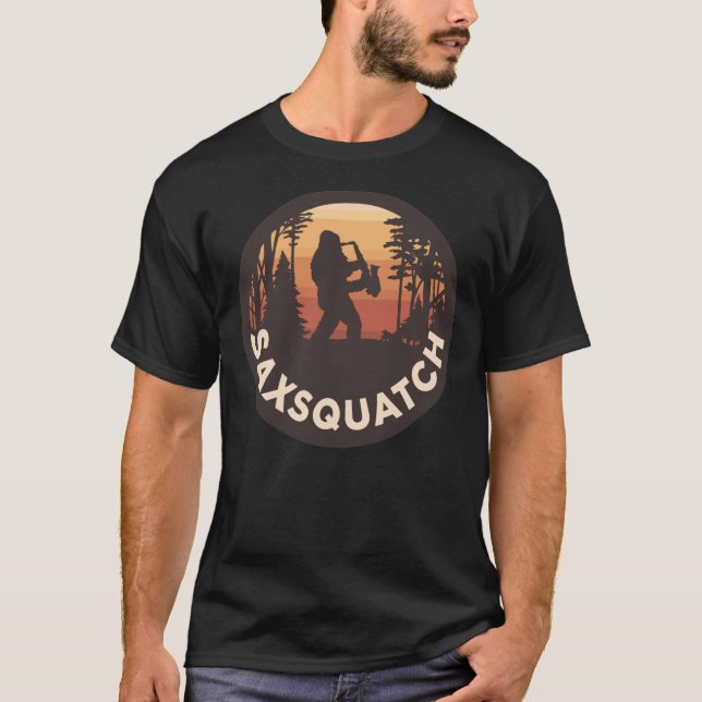 saxsquatch class t shirt (Framsida)