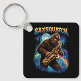 Saxsquatch Nyckelring