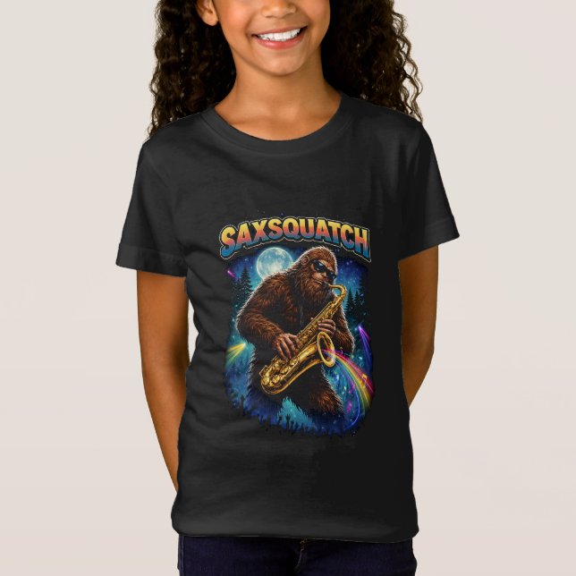 Saxsquatch T Shirt (Framsida)