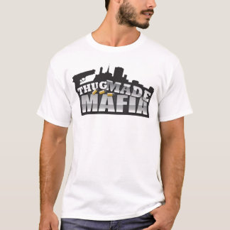 SaxTMM-logotyp med kulutslagsplatsen T-shirt