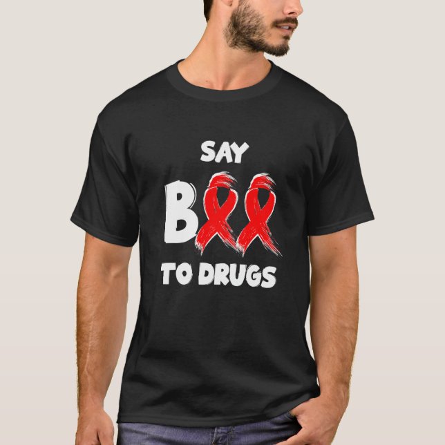Say BOO To Drugs 2022 National Red Ribbon Week T Shirt (Framsida)