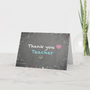 SAY GOD JUL TEACHER W/ CHALKBOARD KORT