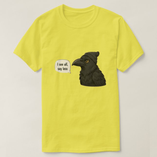 Say Less I See All Introvert T-Shirt (Design framsida)