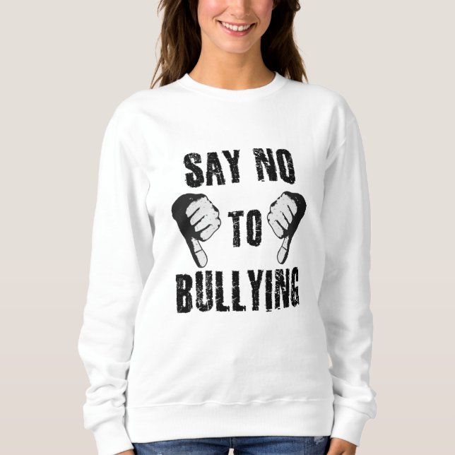 Say No to Bullying T Shirt (Framsida)