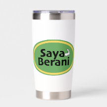 Saya Berani: "Jag är Modig" på indonesiska