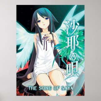 Saya No Uta - Sång i Saya Poster