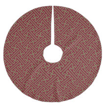 Sayagata-mönster, japanska, Burgundy och Guld