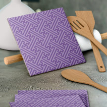 Sayagata mönster, japanska, Lila och Rosa