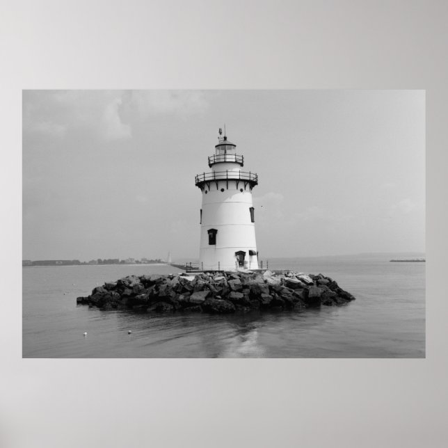 Saybrook Breakwater Light Poster (Framsidan)