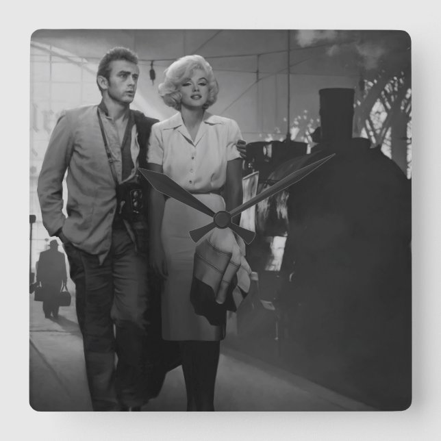 Sayed Farewell Fyrkantig Klocka (Framsida)