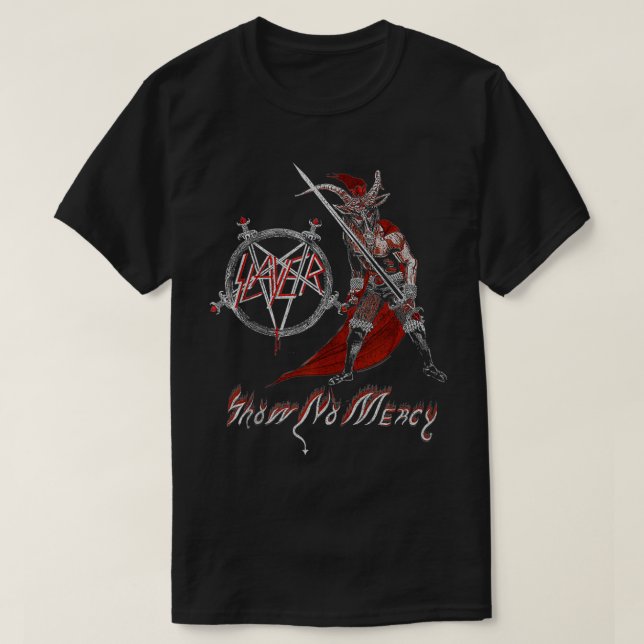Sayer - Visa inget mercy-Tanktop T Shirt (Design framsida)