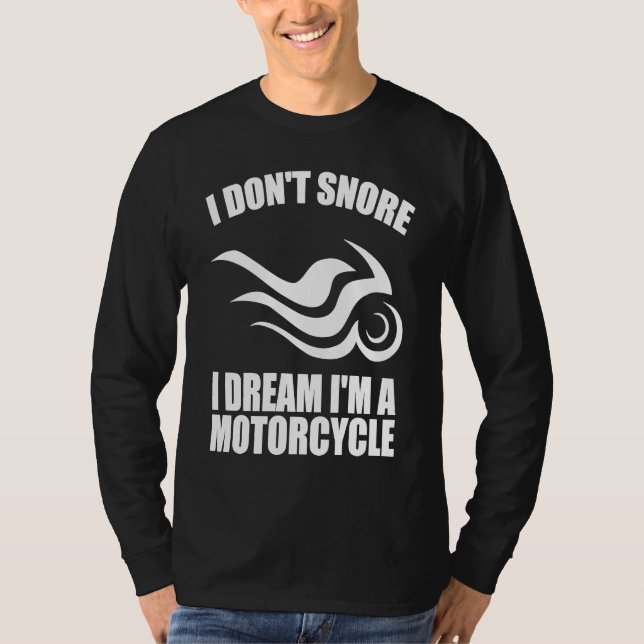 Sayings For Motorcycle  Men Women Family Friends   T Shirt (Framsida)