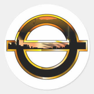 saykay Sticker Runt Klistermärke