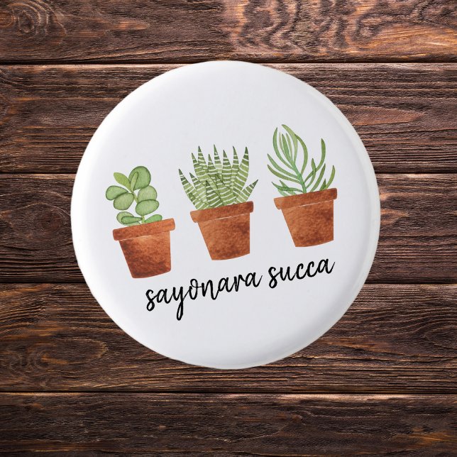 Sayonara Succa Succulent Knapp (Skapare uppladdad)