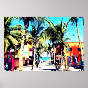 Sayulita Mexico - affisch