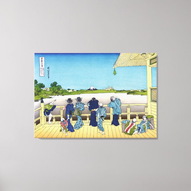 Sazai Hall of the 5 Hundred Arhat Temple Canvastryck (Framsida)