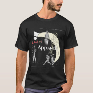 SAZH-Apparels på svart Tröja