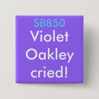 SB850 VioletOakleycried! Knapp