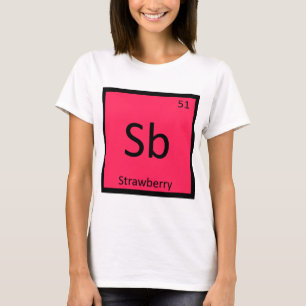 Sb - jordgubbskemi Periodiska Bord Tee