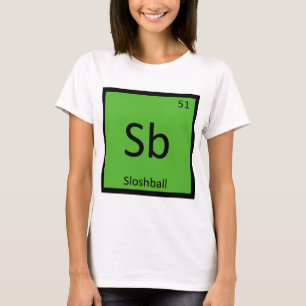 Sb - Sloshball Sportkemins Periodiska System Tee