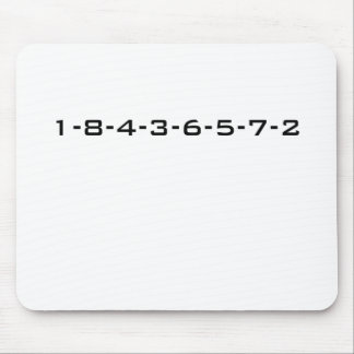 Sbc-skottlossning beställer musmatta