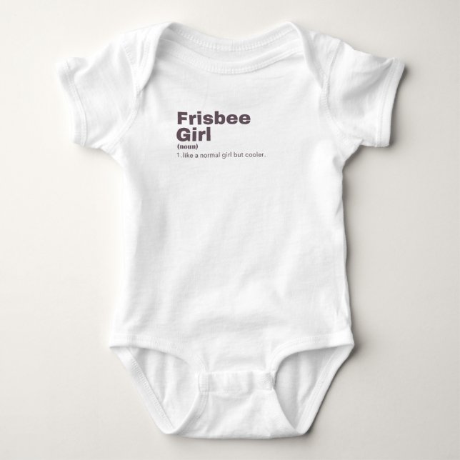 sbee Girl - Frisbee T Shirt (Framsida)