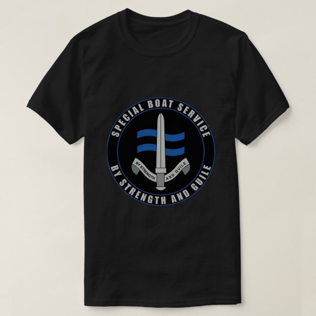 SBS-Logotyp (speciell Boat Service) - Essential T- T Shirt (Design framsida)