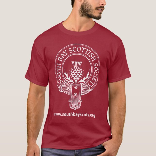 SBSS-logotyp med websiten T-shirt (Framsida)