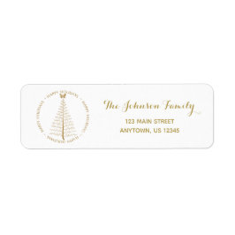 SBTF-Anpassningsbarnas Helgdag, Returadress Etikett