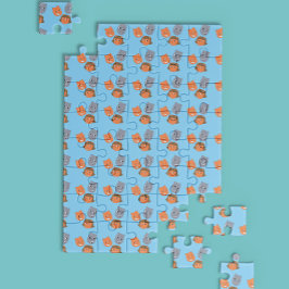 Sbuirrelerna som Flyter Mönster Pussel