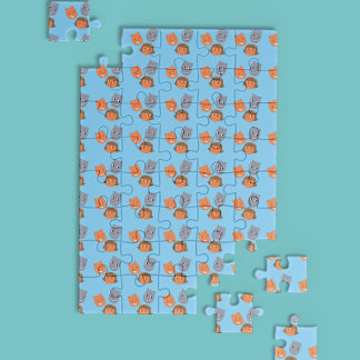 Sbuirrelerna som Flyter Mönster Pussel