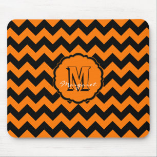 SC Chevron Mouse Pad-Orange och Black Musmatta