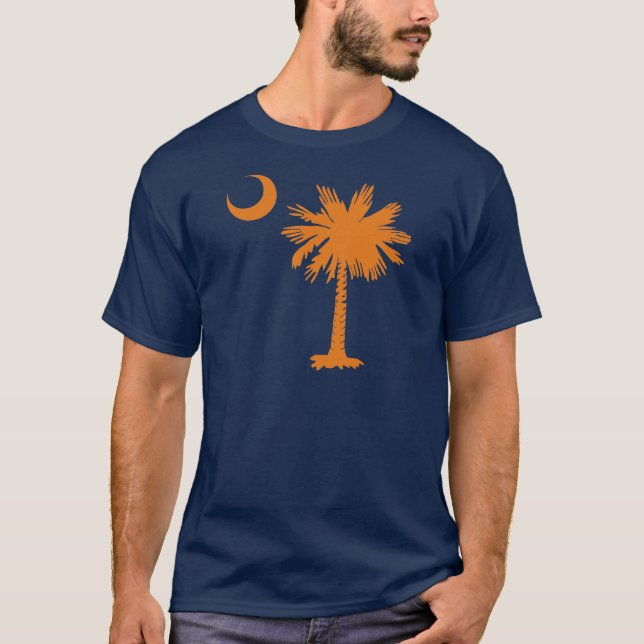 SC Palmetto & Crescent (O) Tee Shirt (Framsida)