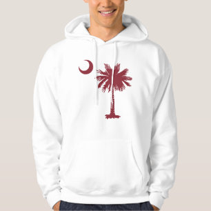 SC Palmetto och Crescent Sweatshirt Med Luva