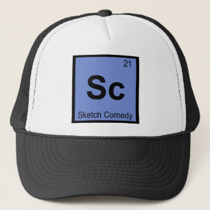 Sc - Sketchkomedi Kemins Periodiska System Symbol Truckerkeps
