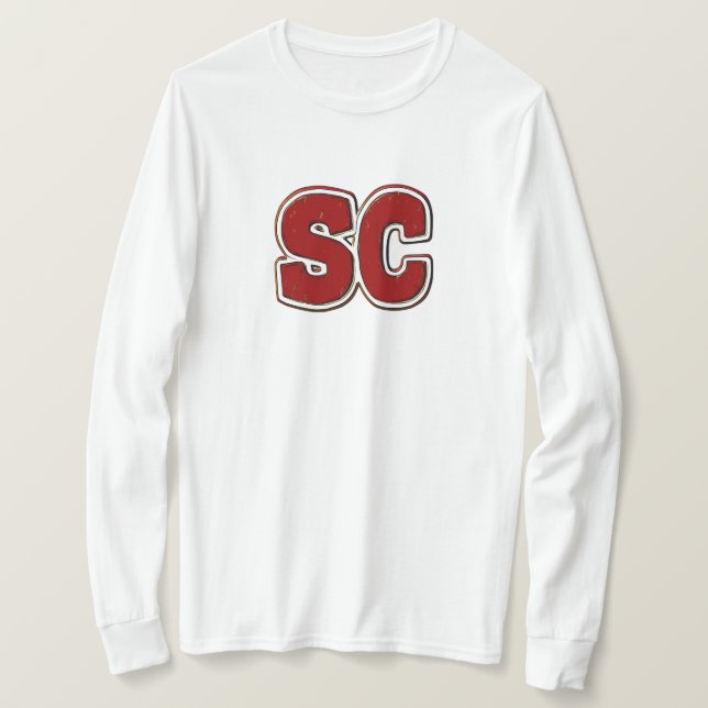 SC South Carolina T Shirt (Design framsida)