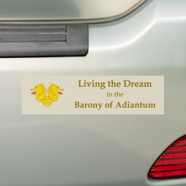 SCA Adiantum Bumper Sticker Bildekal (På Bil)