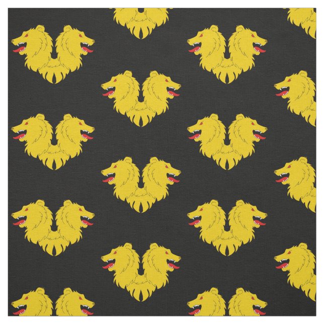 SCA Adiantum Populace Badge Fabric Tyg (Provkarta)