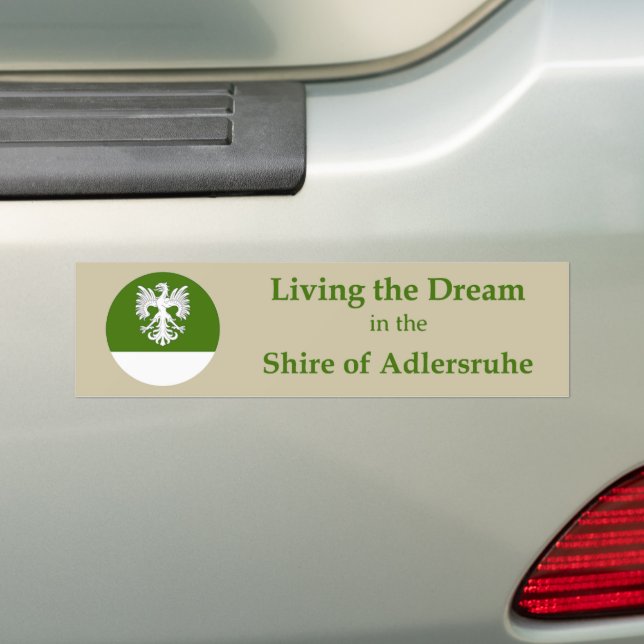 SCA Adlersruhe Bumper Sticker Bildekal (På Bil)