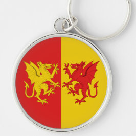 SCA Adora-nyckelkedjan Rund Silverfärgad Nyckelring