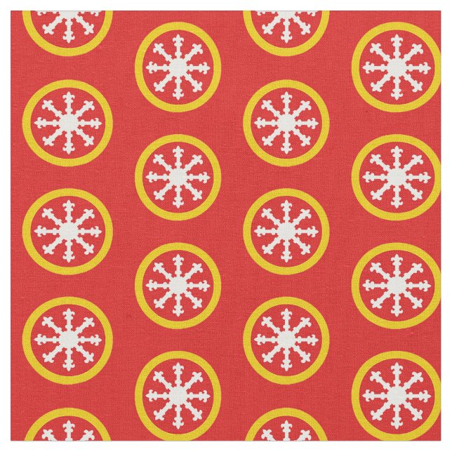 SCA AEthelmearc Populace Badge Fabric Tyg (Närbild)